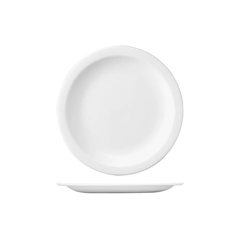 9938125 Churchill Nova Dinnerware Collection Nova Round Plate - Narrow Rim 254mm