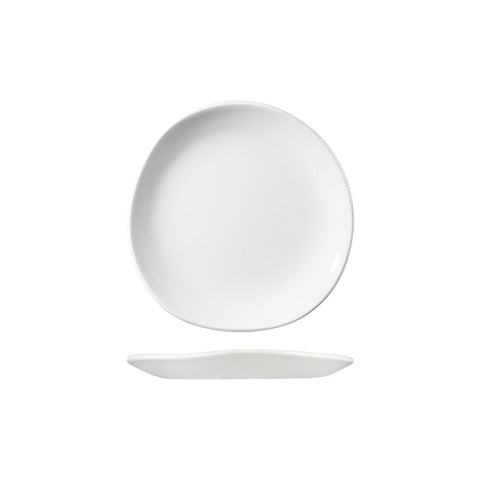 9939118 Churchill Trace Dinnerware Collection Organic Round Plate 186mm