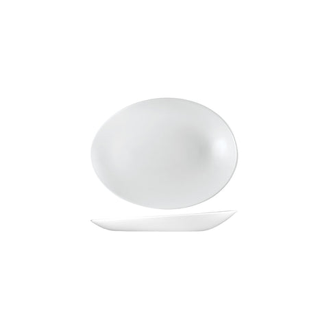 9945119 Churchill Profile Orb Dinnerware Collection Profile Orb Oval Plate 195x150x25mm
