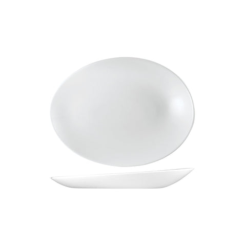 9945125 Churchill Profile Orb Dinnerware Collection Profile Orb Oval Plate 250x194x32mm