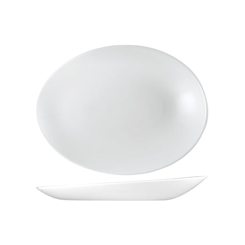 9945129 Churchill Profile Orb Dinnerware Collection Profile Orb Oval Plate 290x227x38mm