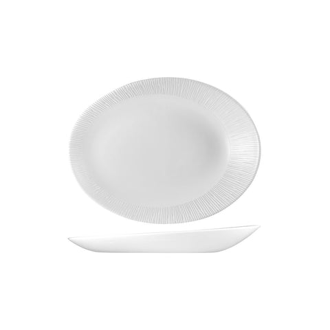9946125 Churchill Bamboo Orb Dinnerware Collection Bamboo Orb Oval Plate 250 x 194mm