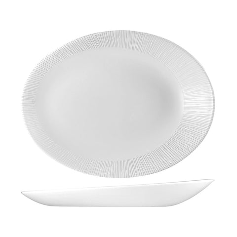 9946134 Churchill Bamboo Orb Dinnerware Collection Bamboo Orb Oval Plate 346 x 263mm