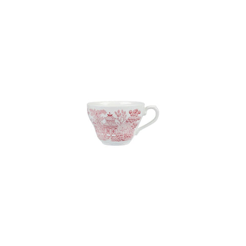 9970104 Churchill Vintage Prints Dinnerware Collection Cranberry Willow Tea / Coffee Cup 198ml