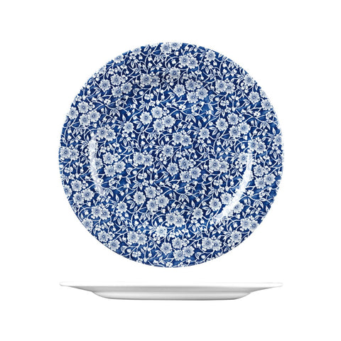9971030 Churchill Vintage Prints Dinnerware Collection Prague Victorian Calico Round Plate - Wide Rim 305mm