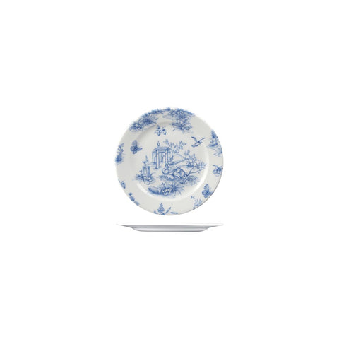 9971117 Churchill Vintage Prints Dinnerware Collection Prague Toile Round Plate - Wide Rim 170mm
