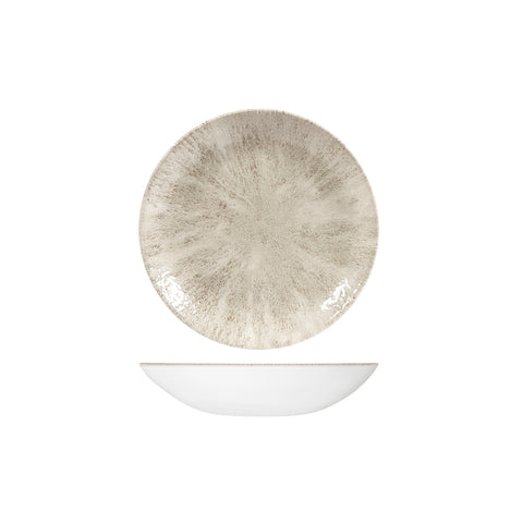 9974618-AG Churchill Studio Prints Stone Agate Grey Dinnerware Collection Stone Agate Grey Round Coupe Bowl 182mm/426ml