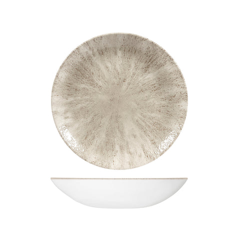 9974625-AG Churchill Studio Prints Stone Agate Grey Dinnerware Collection Stone Agate Grey Round Coupe Bowl 248mm/1136ml