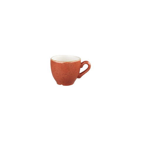 9975003-O Churchill Stonecast Spiced Orange Dinnerware Collection Espresso Cup 100ml
