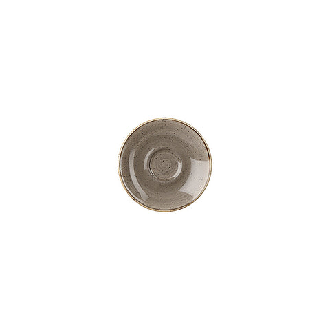 9975023-P Churchill Stonecast Peppercorn Grey Dinnerware Collection Espresso Saucer 118mm
