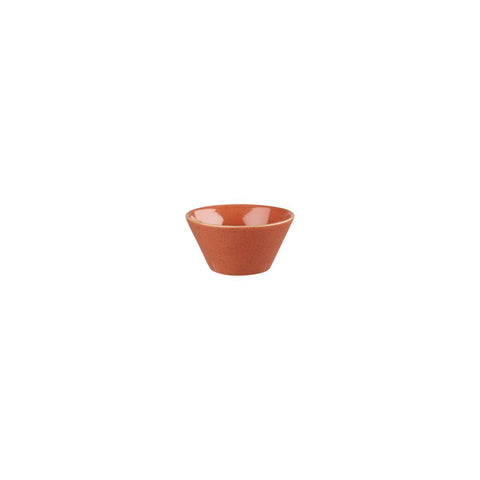 9975100-O Churchill Stonecast Spiced Orange Dinnerware Collection Sauce Dish 80mm/90ml