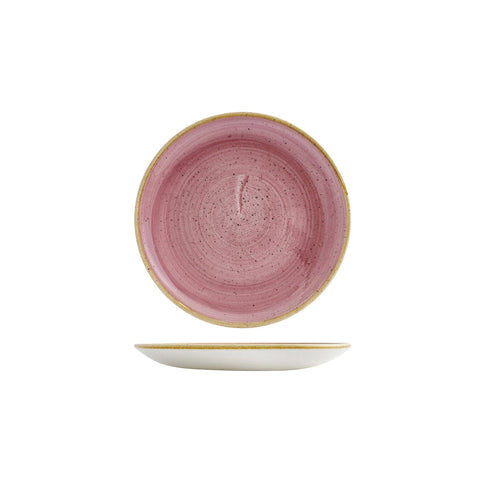 9975116-PK Churchill Stonecast Petal Pink Dinnerware Collection Round Coupe Plate 165mm