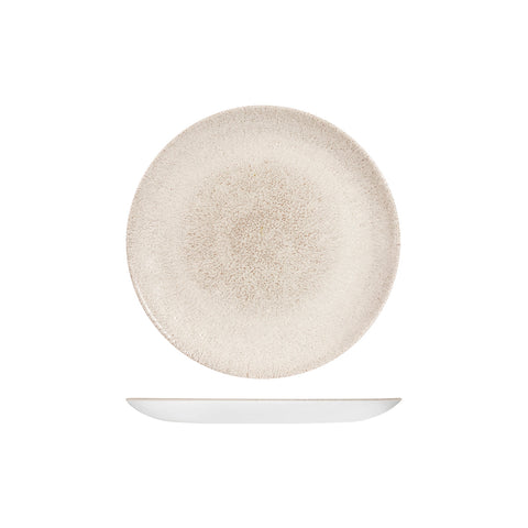 9976122-AG Churchill Studio Prints Raku Agate Grey Dinnerware Collection Raku Agate Grey Round Coupe Plate 217mm