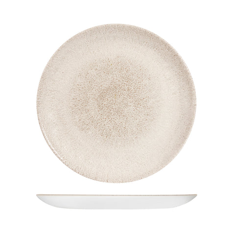 9976129-AG Churchill Studio Prints Raku Agate Grey Dinnerware Collection Raku Agate Grey Round Coupe Plate 288mm