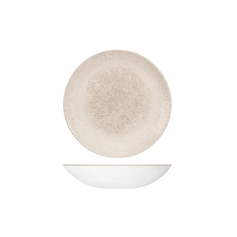 9976618-AG Churchill Studio Prints Raku Agate Grey Dinnerware Collection Raku Agate Grey Round Coupe Bowl 182mm/426ml
