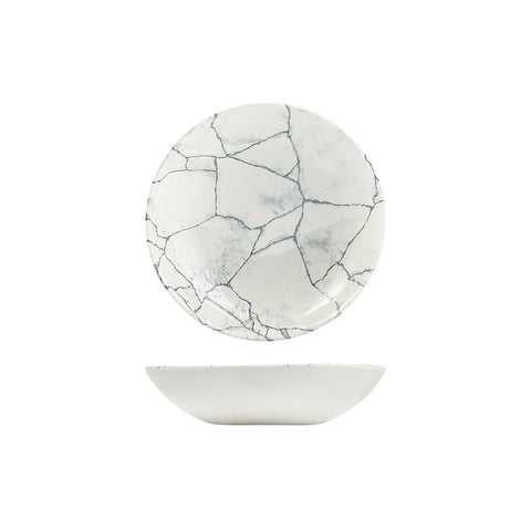 9976618-GK Churchill Studio Prints Kintsugi Pearl Grey Dinnerware Collection Kintsugi Pearl Grey Round Coupe Bowl 182mm/426ml