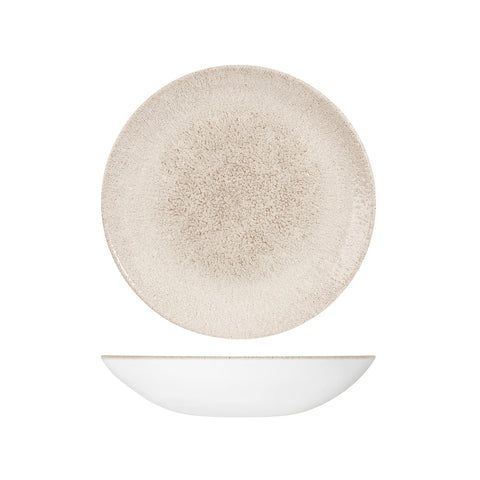 9976625-AG Churchill Studio Prints Raku Agate Grey Dinnerware Collection Raku Agate Grey Round Coupe Bowl 248mm/1136ml