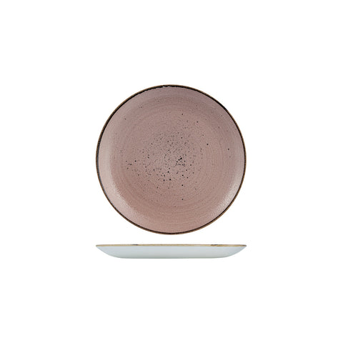 9977116-TC Churchill Stonecast Raw Terracotta Dinnerware Collection Round Coupe Plate 165mm