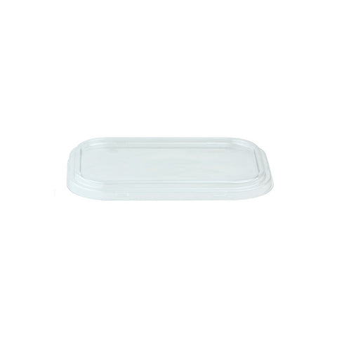 ACPETLID220 Aluminium Foil Rectangular Container PET Container Lid 220mm (500/Ctn)