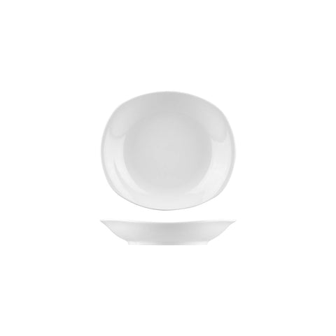B3093 Australian Fine China Bistro & Cafe Dinnerware Collection Bistro & Cafe Rectangular Coupe Plate 202x228x43mm