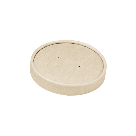BPLID184 Bamboo Pulp Round Bowl 184mm Bamboo Pulp Lid to suit Round Bowl 184mm