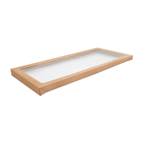 CBCT#4LID Catering Trays & Lids Catering Tray Lid #4 576x276x30mm (100/Ctn)