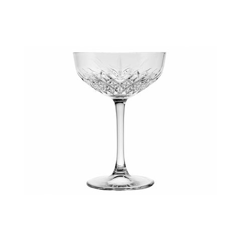 CC440236 Pasabahce Timeless Glassware Champagne Saucer 110x157mm / 270ml