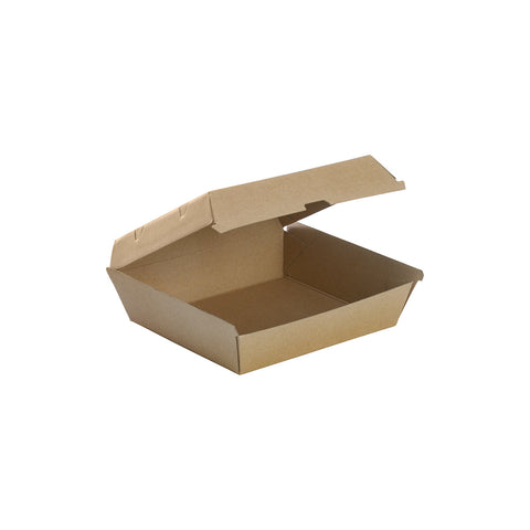 DINNERCB Cardboard Clamshells Cardboard Dinner Box 178x165x75mm (150/Ctn)