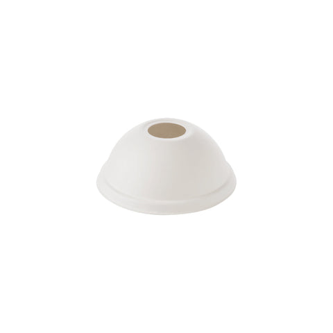 DLIDEGP-90 Coffee Cups Double Wall Art Series Dome Lid Sugarcane 90mm