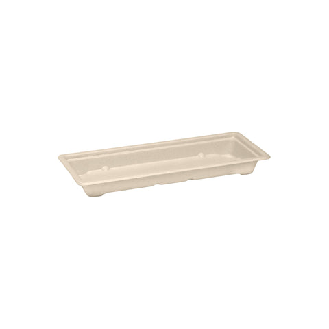 EGP0.6B Sugarcane Sushi Trays Sugarcane Sushi Tray Long 221x92x22mm (500/Ctn)