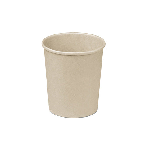 KPB26OZ-115-PLA Bamboo Pulp Round Bowl 115mm Bamboo Pulp Round Bowl PLA Lining 115x122mm / 26oz