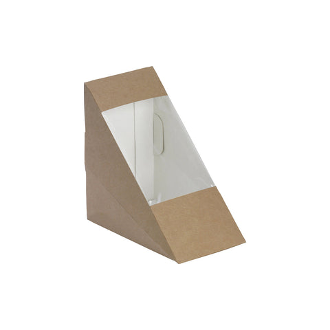 KSWG-XL Sandwich Triangle Box Sandwich Triangle with PLA Window 123x123x82mm