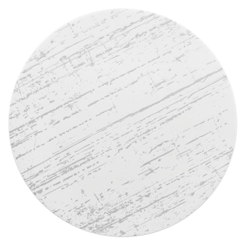 Luzerne Drizzle White With Grey Dinnerware Collection