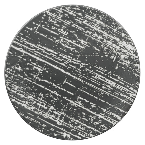 Luzerne Drizzle Grey With White Dinnerware Collection