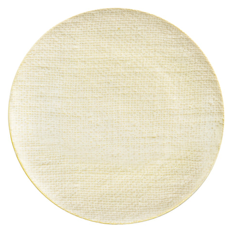 Luzerne Linen Reactive White Dinnerware Collection
