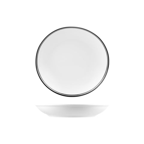 NDC26-BK RAK Porcelain Nano Cru Black Dinnerware Collection Nano Cru Black Nano Cru Black Round Bowl 260mm/1280ml