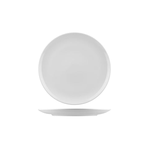 NPR24 RAK Porcelain Nano Dinnerware Collection Nano Round Coupe Plate 240mm