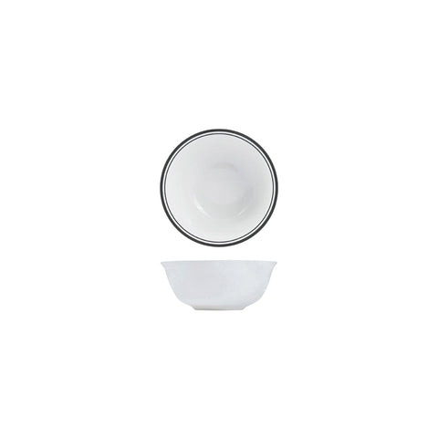 NRB16-BK RAK Porcelain Nano Cru Black Dinnerware Collection Nano Cru Black Nano Cru Black Rice Bowl 160mm/580ml