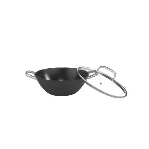 P167-032 Pujadas Casseroles w/ Glass Lid Deep Casserole w/ Glass Lid 320x130mm