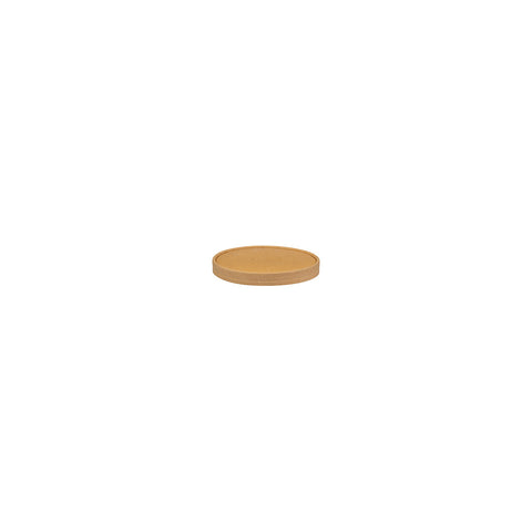 PAPERLID62 Kraft Paper Sauce Cups & Lids Kraft Paper Lid 62mm