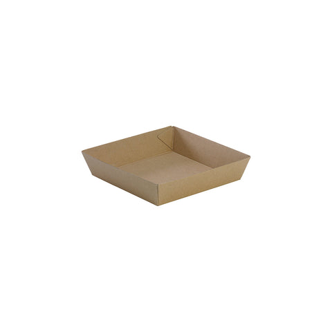 PBT2 Paper Board Trays Paper Board Tray #2 180x180x45mm (240/Pcs)