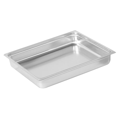 Pujadas PG211501 Premium Stainless Steel Gastronorm Pans & Covers 2/1 Size Stainless Steel Pan 650x530x150mm / 43.1Lt CH May Catering Supplies