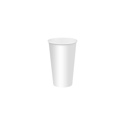 PLACC14S Cold Cups Single Wall PLA Coated with Lids Cold Cup Single Wall Double PLA Coated 14oz