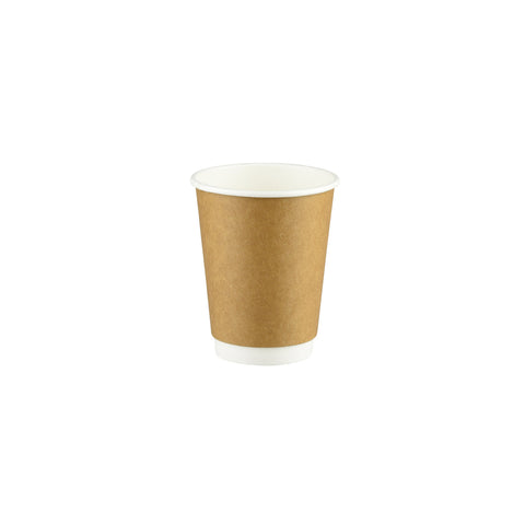 PLACF12-K Coffee Cups Single Wall Kraft Coffee Cup Single Wall PLA Coated Kraft 12oz