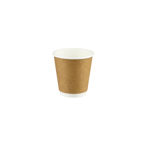 PLACF8-K Coffee Cups Single Wall Kraft Coffee Cup Single Wall PLA Coated Kraft 8oz