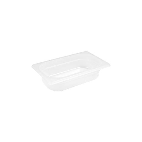 PPG1406P1 Polypropylene Gastronorm Pans 1/4 Size Polypropylene Pan 265x162x65mm / 1.65Lt
