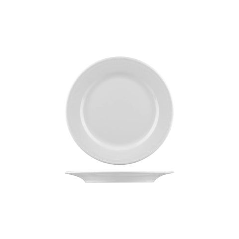 R3248 Australian Fine China Renaissance Dinnerware Collection Renaissance Round Plate - Wide Rim 250mm