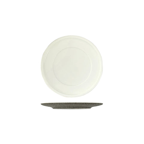 R50-1016-DU RAK Porcelain Rakstone Ease Dual Dinnerware Collection Rakstone Ease Dual Flat Plate 160mm