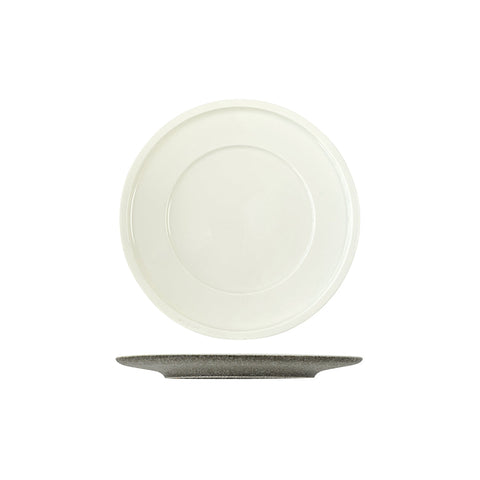 R50-1020-DU RAK Porcelain Rakstone Ease Dual Dinnerware Collection Rakstone Ease Dual Flat Plate 200mm
