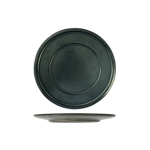 R50-1024-CA RAK Porcelain Rakstone Ease Caldera Dinnerware Collection Rakstone Ease Caldera Flat Plate 240mm
